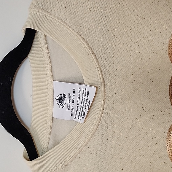 Disney Parks Mickey Walt Disney World Sequined Holiday Spirit Jersey Size S - Picture 8 of 16